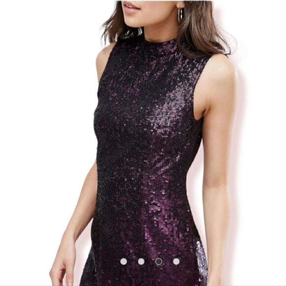 French Connection Sequin Mini Dress - Picture 2 of 11